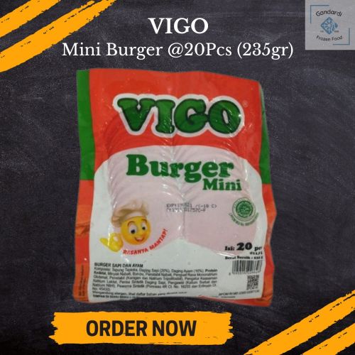 

Vigo Burger Mini (isi 20)