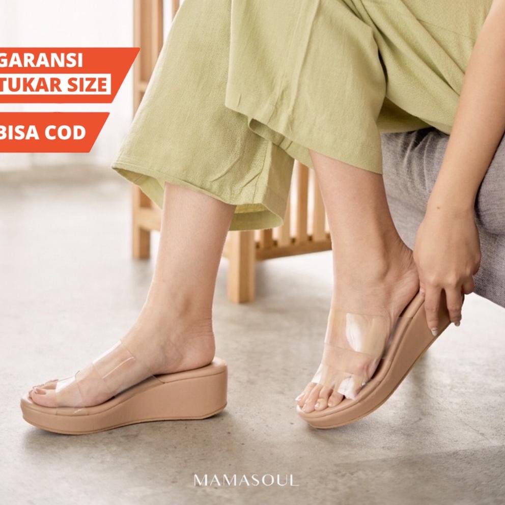 LANGSUNG ATC MAMASOUL - SANDAL WEDGES / WEDGES SENDAL / SANDAL WANITA / SANDAL WANITA WEDGES / SANDA