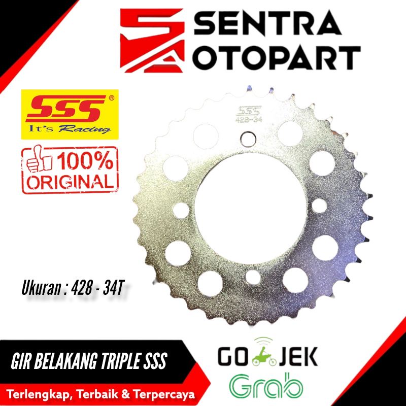 Gir gear belakang rxking rx king jupiter z rxz jupiter mx 34 428 sss