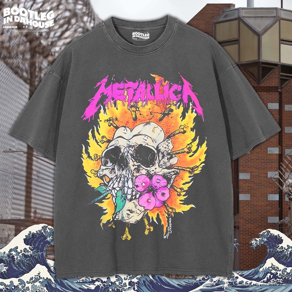 METALLICA Oversize T-shirt / Kaos Oversize METALLICA