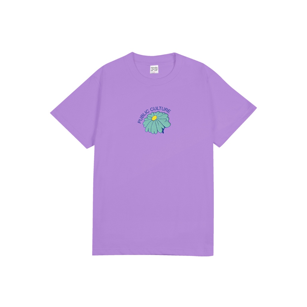 PUBLIC CULTURE - Flower Purple Tee