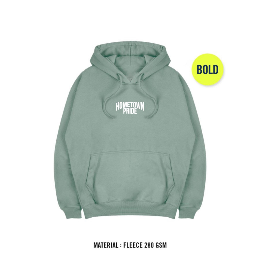 Screamous Fullover Hoodie Hometown Pride Sage Green
