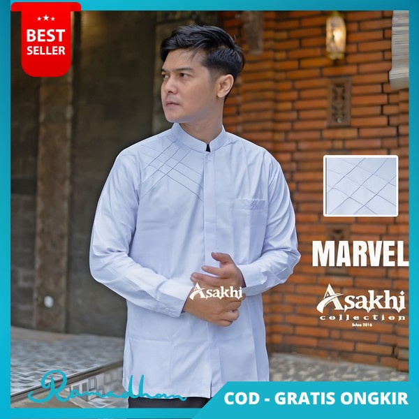 Naju Koko Terbaru 2023 Lengan Panjang Pendek Kemejamuslim Laki Distro Klambi Busanammuslim Atasan Me