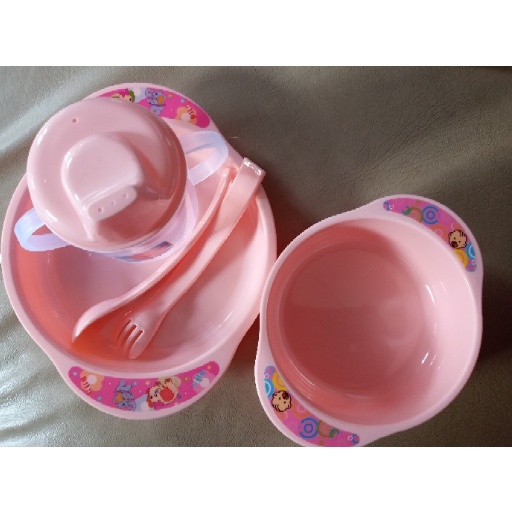 Paket tempat makan bayi/set tempat makan