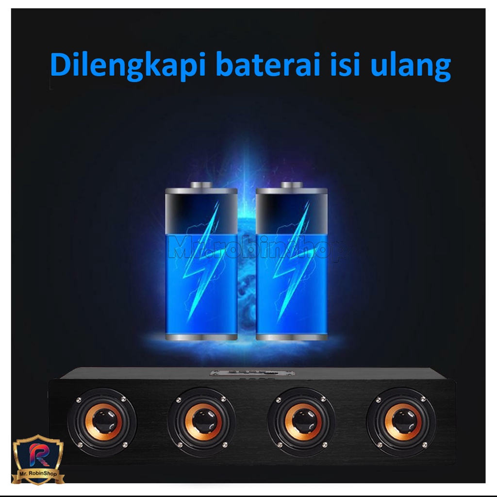 Soundbar F-422 Speaker Wireless theater audio,  Stereo subwoofer support TWS Speaker Portable Garansi Resmi 1 Tahun