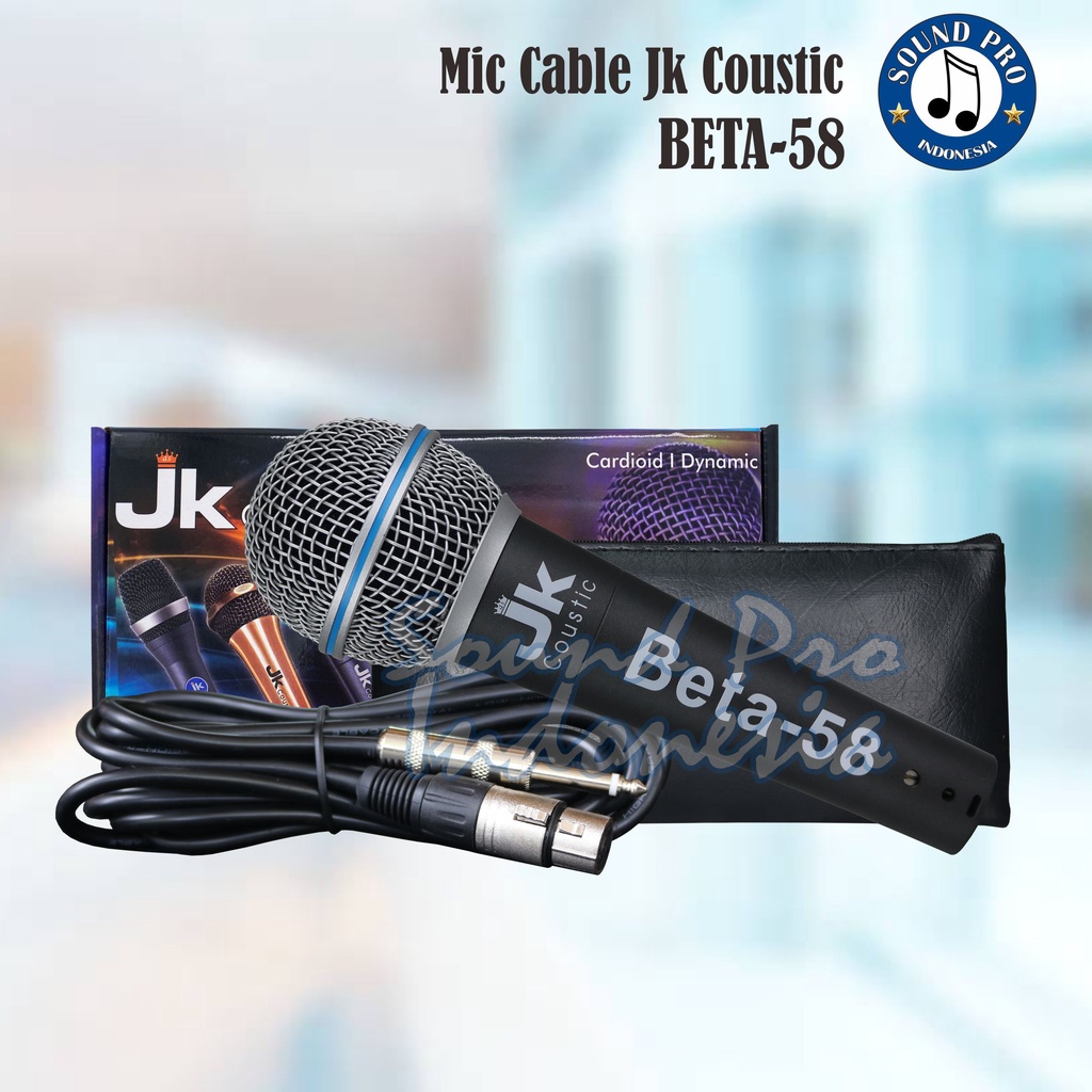 Mic kabel Jk Coustic BETA 58