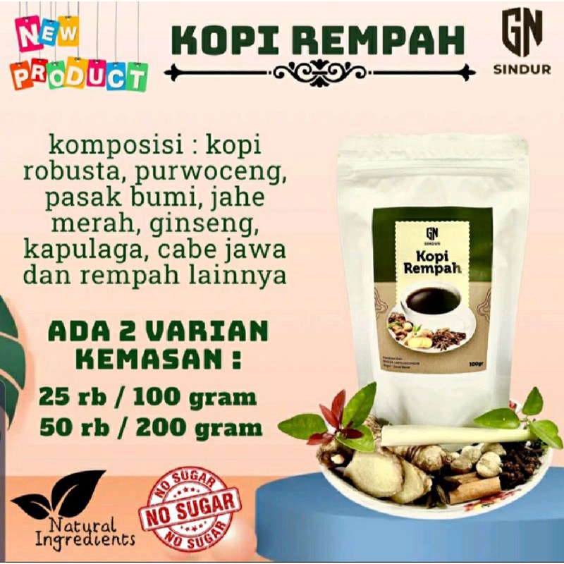 

Kopi Rempah Gunung Sindur