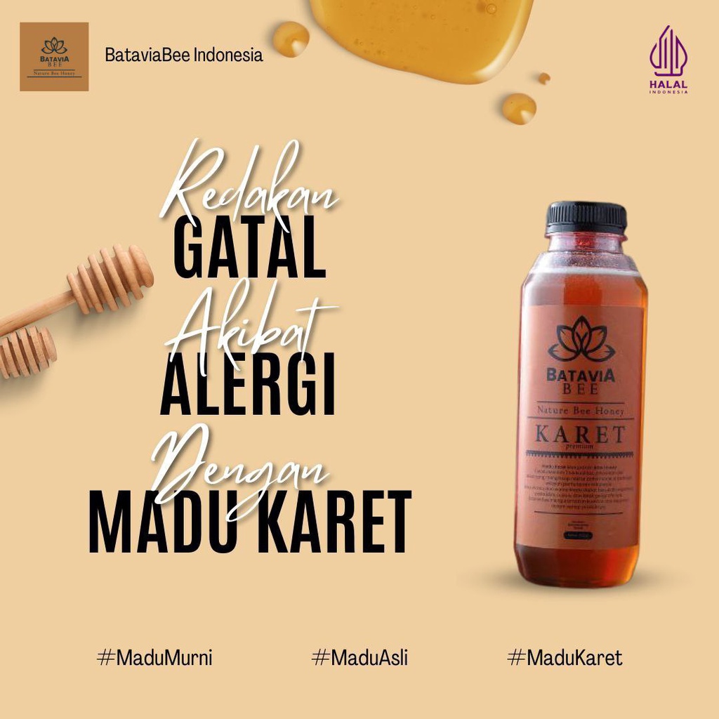 

Madu Untuk Alergi, Madu Karet, Madu Hutan Karet 650 Gram