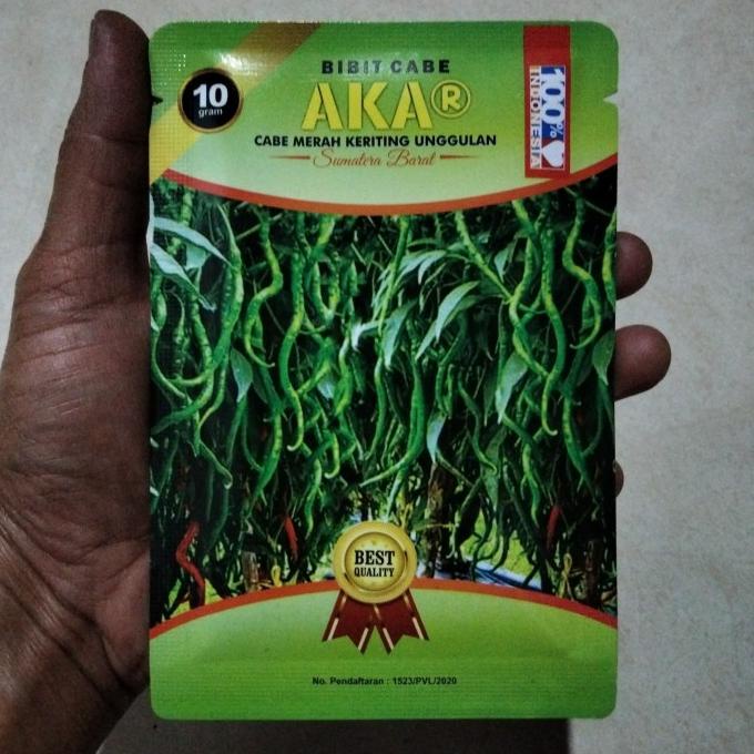 Benih Unggul Cabe Merah Keriting Akar 10 Gr - Bibit Cabe Keriting Akar