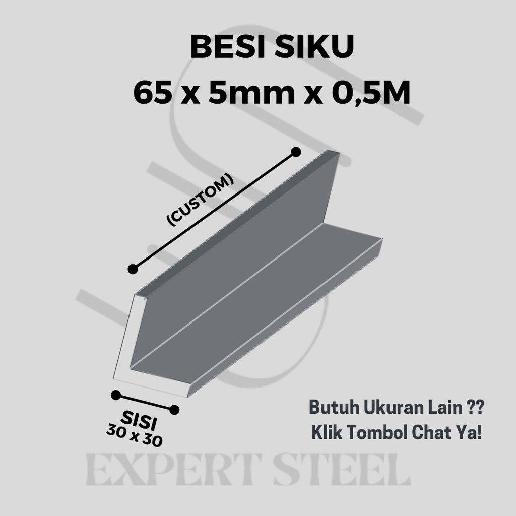 BESI SIKU 65 x 6mm x 0,50M
