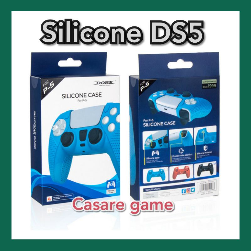 Silicone Case DS5 Dual Sense Karet Silikon Pelindung Stik PS5