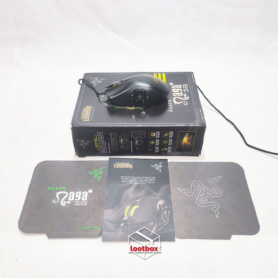 Mouse Gaming Razer Naga Hex Expert LoL for MOBA Action RPG [SECOND]