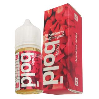 LIQUID FRUITY BOLD STRAWBERRY BUBBLEGUM 30ML 12MG