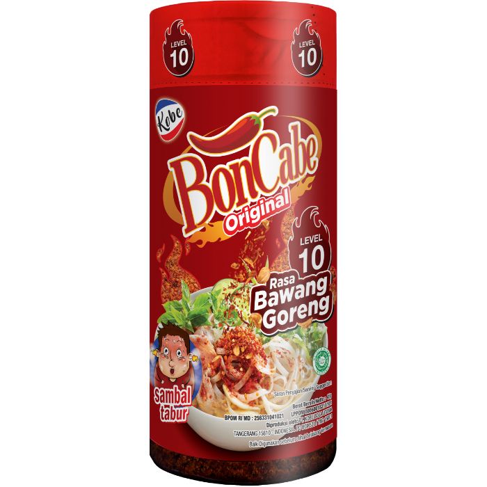 

Boncabe Sambal Tabur Original Level 10 Rasa Bawang Goreng 50gr