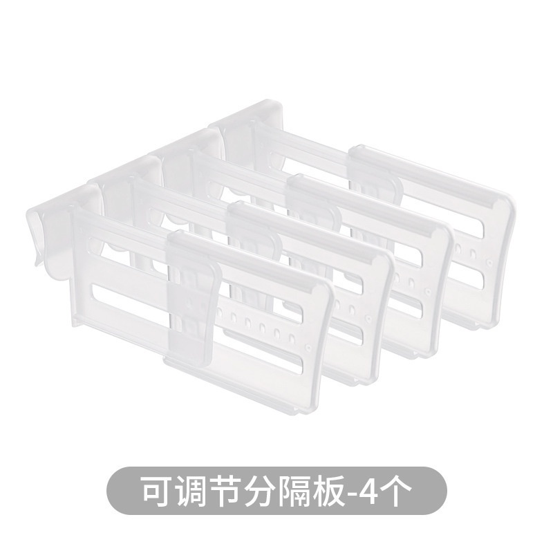 GP Papan Partisi Penyimpanan Bahan Plastik Dapat Ditarik Untuk Kulkas Dapur