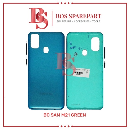 BACKDOOR / BACKCOVER / BC SAMSUNG M21 GREEN / TUTUP BELAKANG