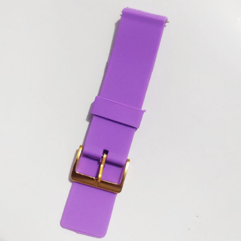 strap Rubber tali jam tangan 22 mm 5 warna real pict