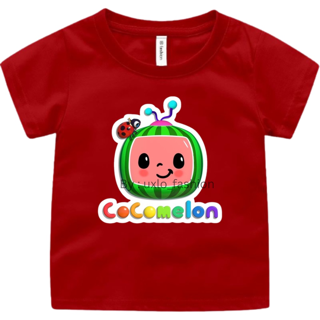 BAJU KAOS ANAK C0C0MEL0N UMUR 2-9 TAHUN UXLO FASHION