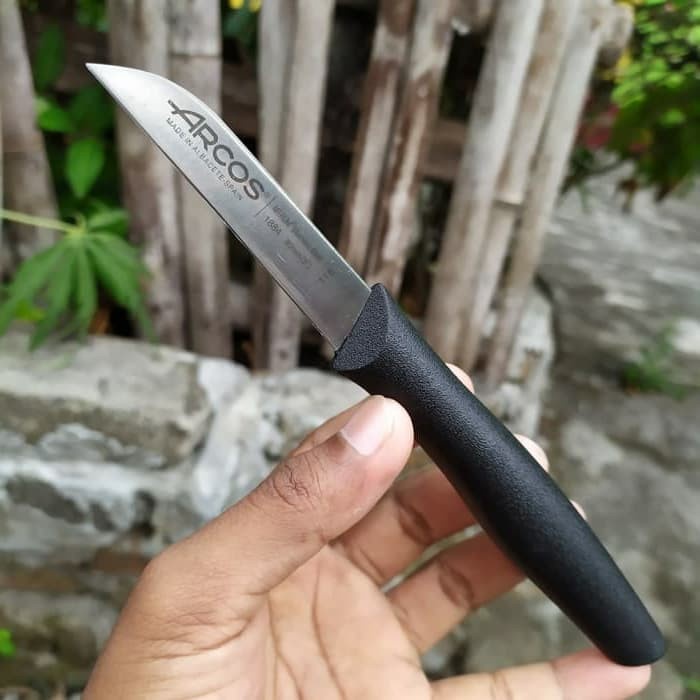 Pisau PENGUPAS 8 cm ARCOS PARING Knife 188400 BLACK Original SPANYOL