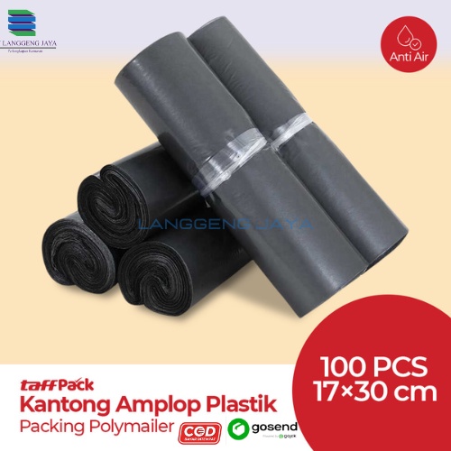 

Kantong Amplop Plastik Packing Polymailer Polybag 100 PCS 17 x30 cm