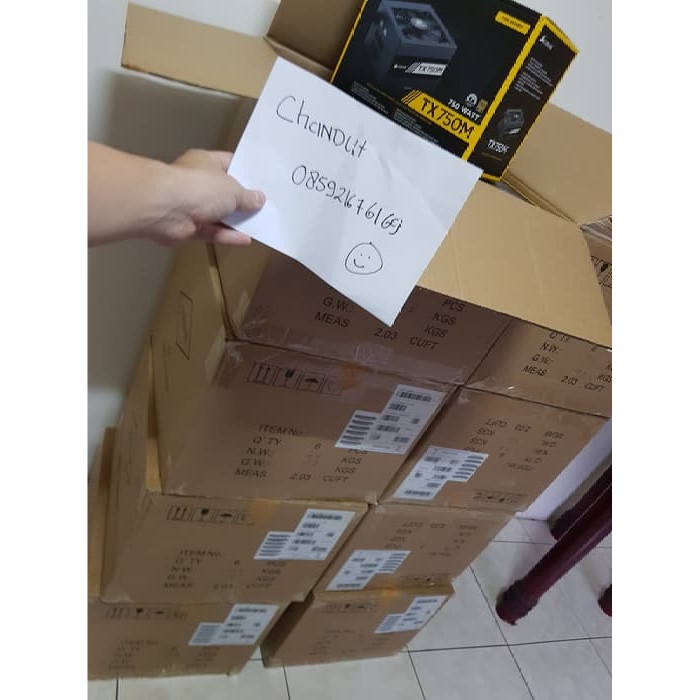 Power Supply Corsair Tx750M / Txm750 - 750W 80+Gold Modular