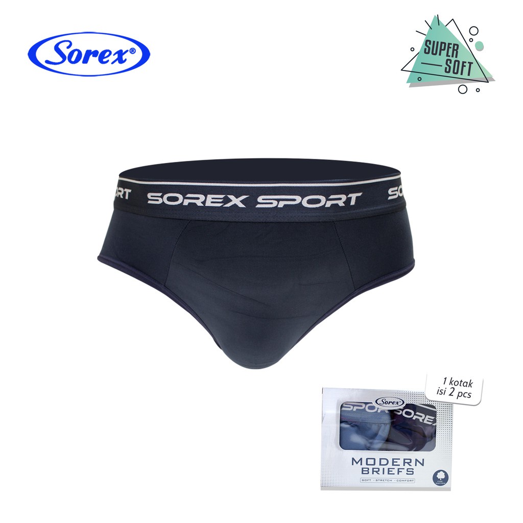 (HARGA 1 BOX ISI 2PCS )  - CD COWOK M 3903 SOREX - CD COWOK SOREX -CELANA DALAM PRIA SOREX MAN M3903 CD PRIA MODEL SPORT / CD LAKI SOREX M3903  Sorex Man CD Sport Pria Super Soft LK M 3903Cd Pria Sorex M 3903 Sport Katun Segitga