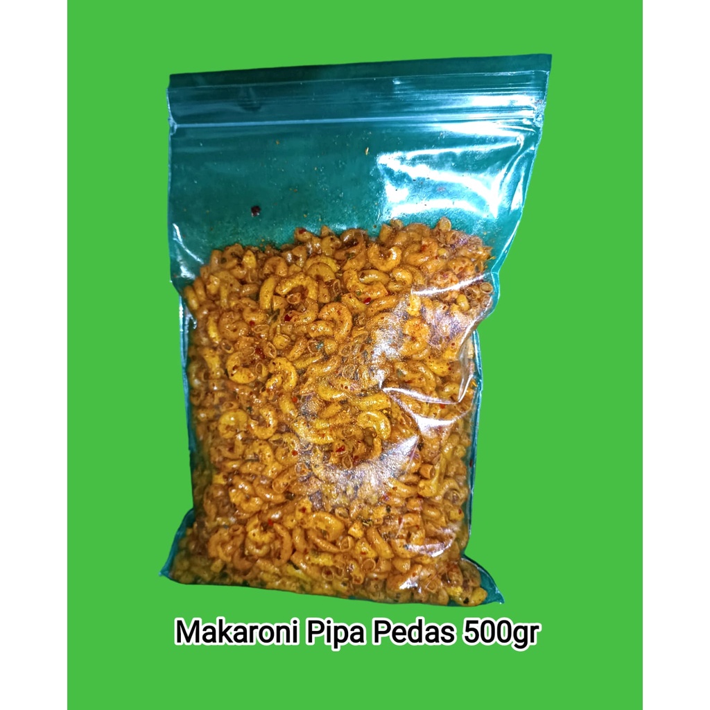 

Makaroni Goreng Pipa Cikruh Daun Jeruk 500gr Pedas Gurih - Misterbantet Snackpro