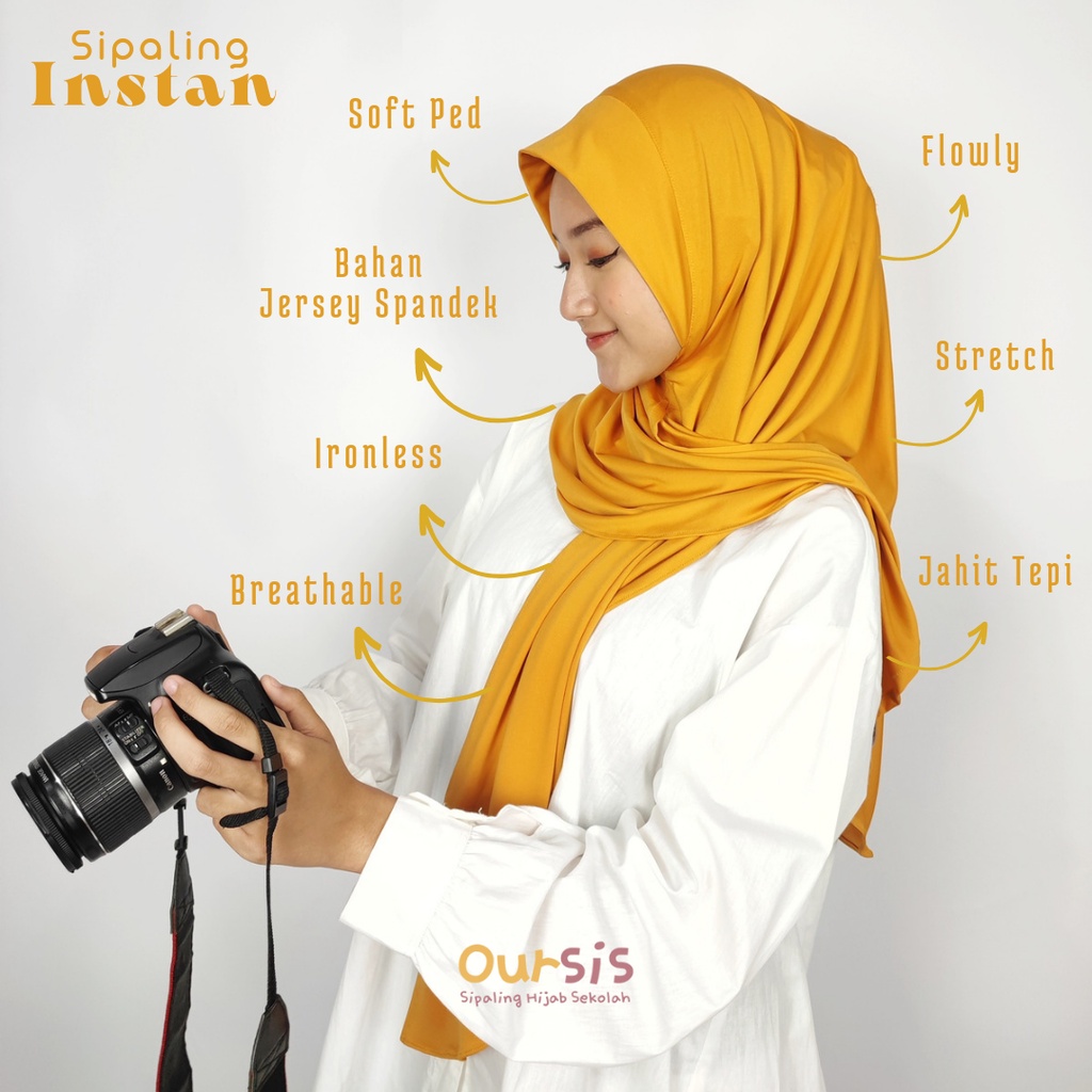 ᴏᴜʀꜱɪꜱ Jilbab Sekolah Segitiga Instan SiPALING INSTAN