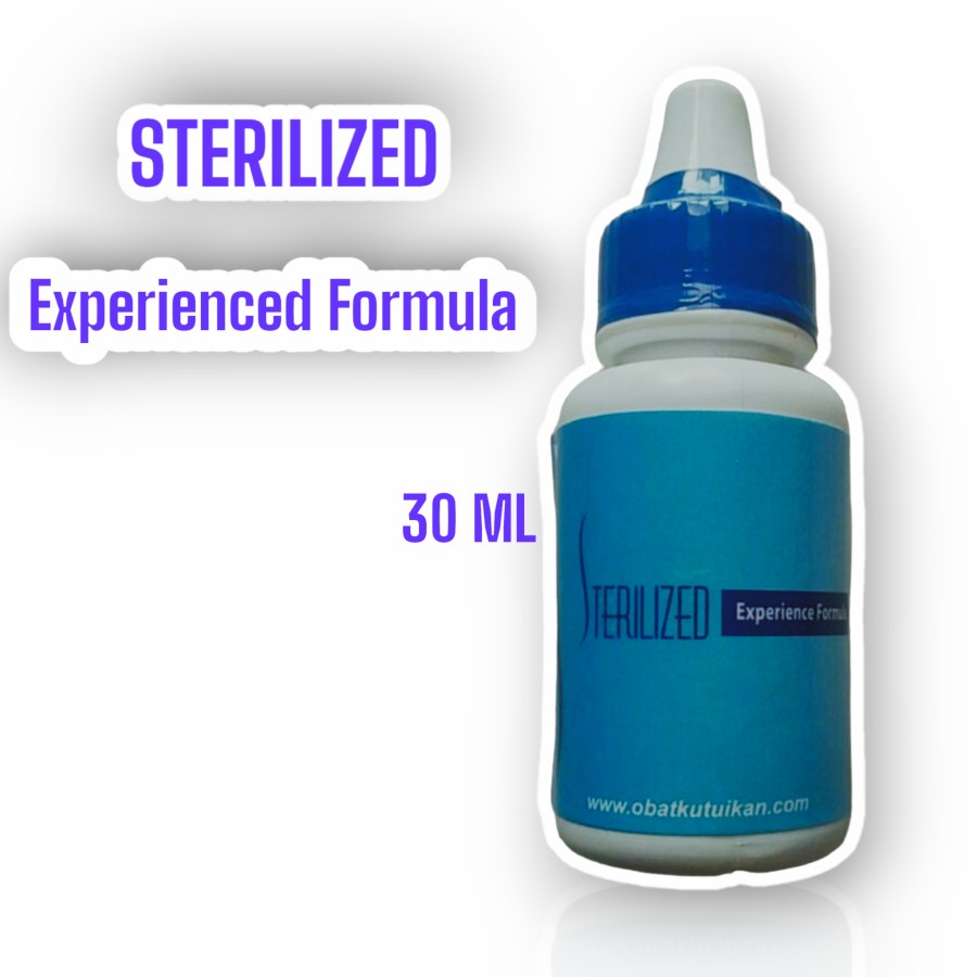 Sterilized obat ikan Sterilized experience formula obat ikan