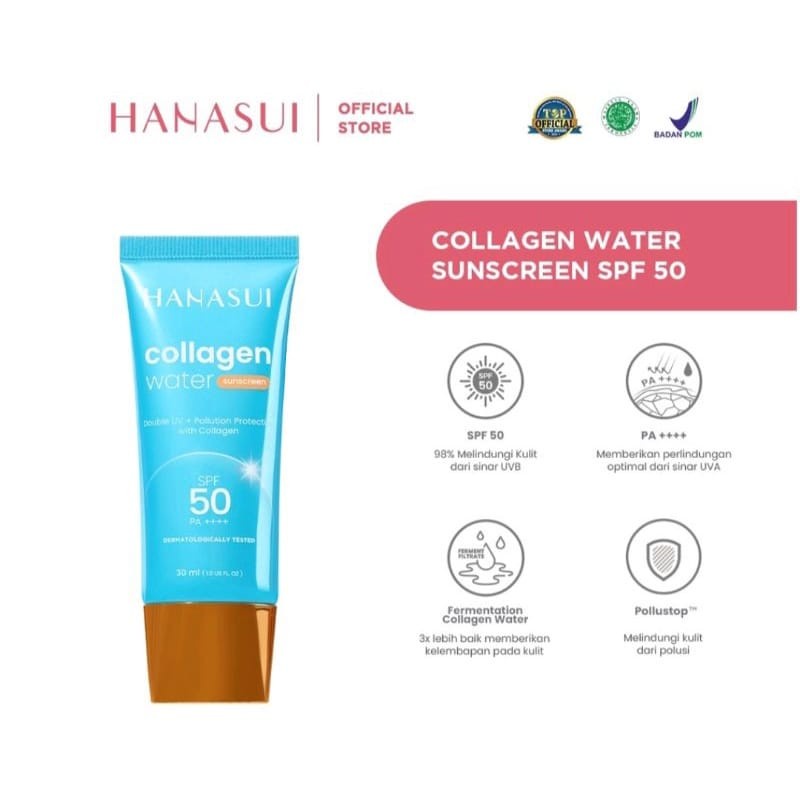 Hanasui Collagen Water Sunscreen SPF 50 PA++++