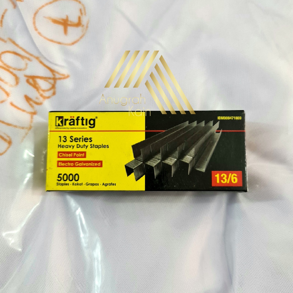 

Isi Staples Manual / Staples Tembak kraftig 13/6mm
