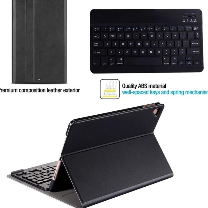XIAOMI MI PAD 5 CASE KEYBOARD BLUETOOTH CASING LEATHER SLIM FLIP COVER