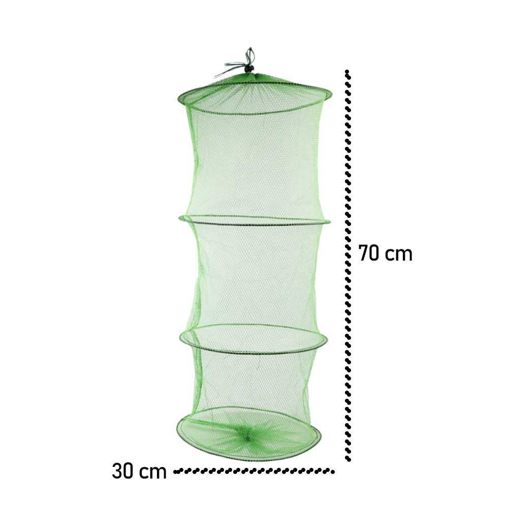 Jaring Pancing Ikan Udang Fishing Net Cage Foldable 3 Layers - SC621