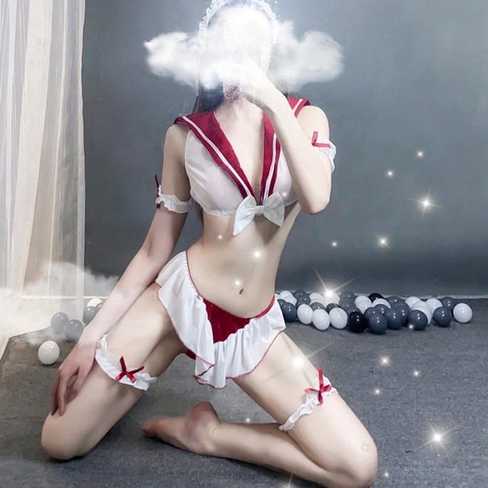 Li-102 Sailor Set Sailormoon Sailor Moon Lingerie Baju Tidur Cosplay