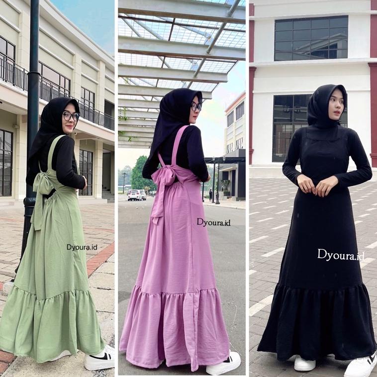 murah Overall yola  / overall tali pita / over all pita / overall zhafira / overall wanita / overall