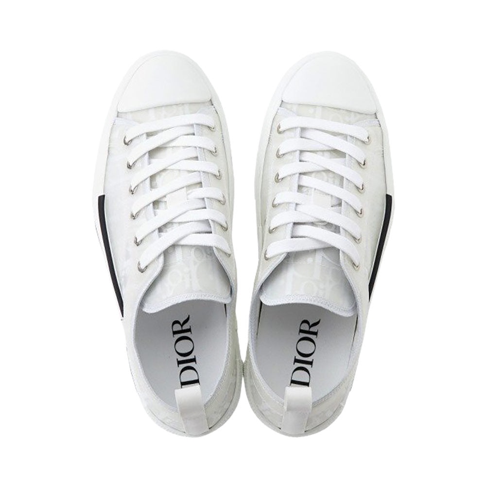 D i o r B23 Oblique Low Top Sneakers White 100% Authentic