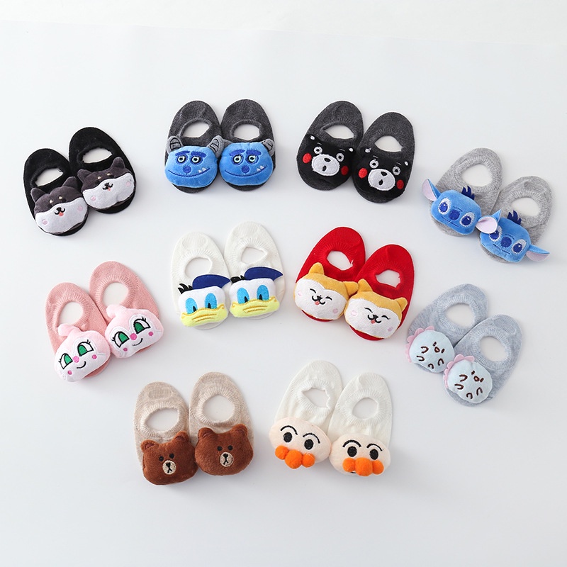 COD Kaos kaki anak bayi motif/Kaus kaki boneka 3D Animal Cute BB31