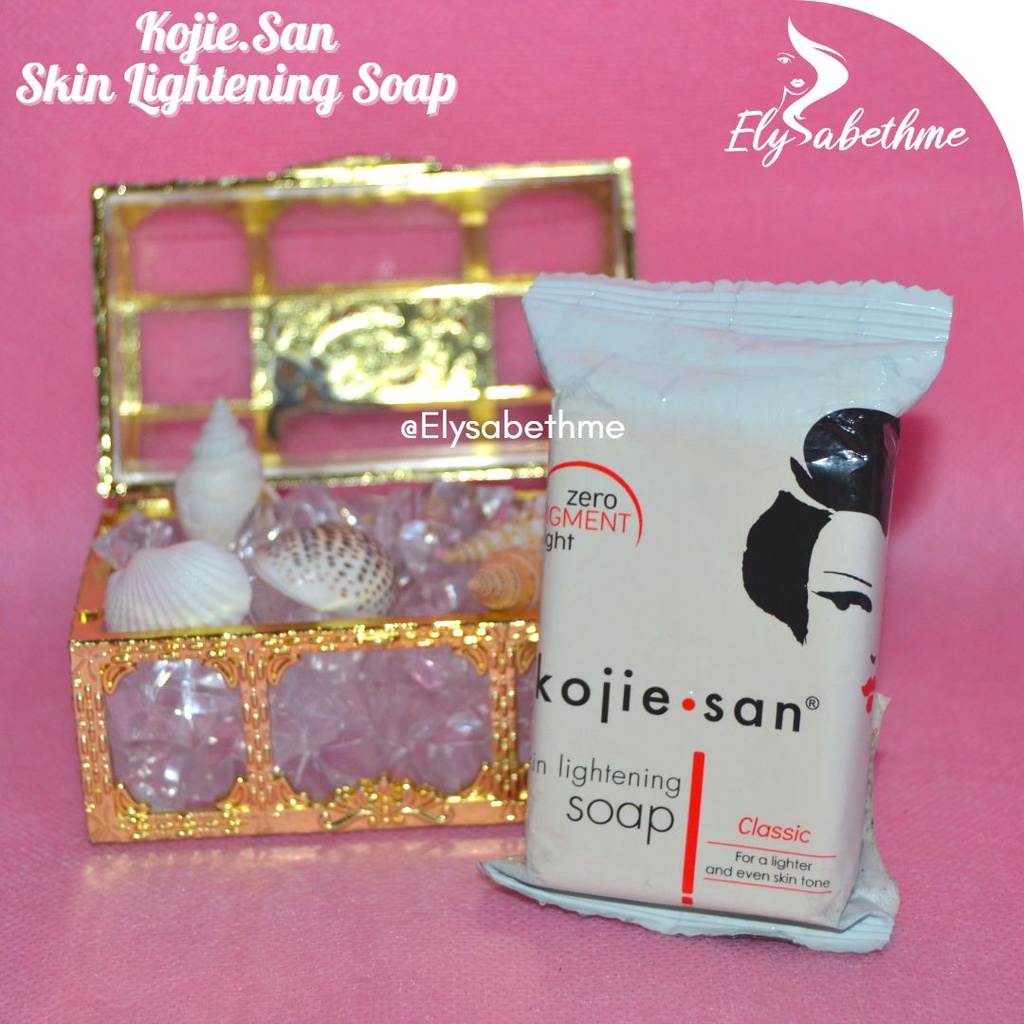 ✿ELYSABETHME✿ ｋ ｏｊｉｅ　ｓａｎ　たッい sabun kojic ACID soap best seller KOJIE SAN import