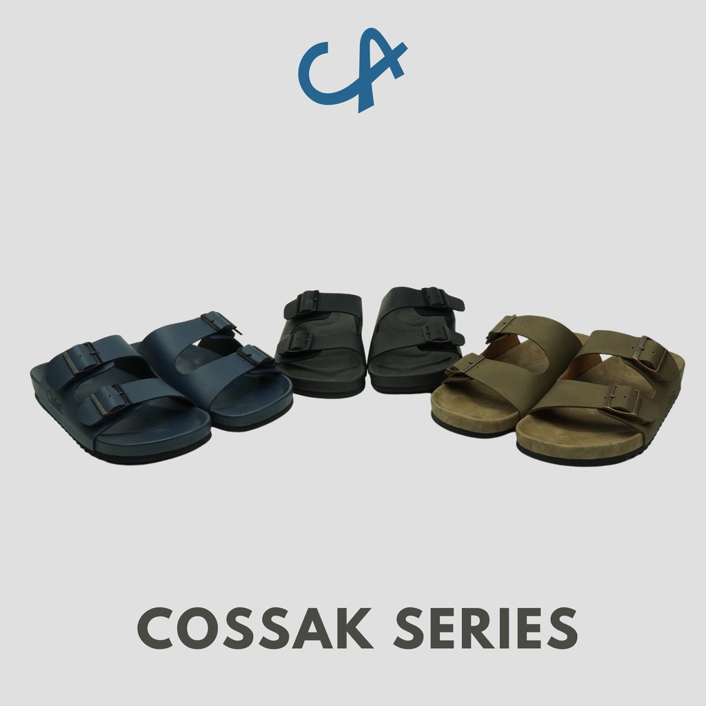 Sandal Pria Slide Distro Kasual Sendal Cowok Dewasa Original Slop Slippers Anti Slip Cloka Cossak