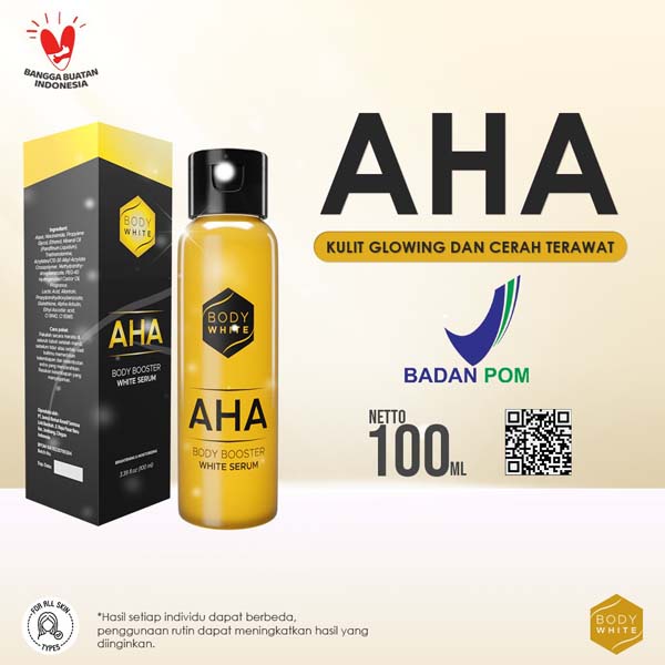 [AHA BOOSTER SERUM | 30ML | 100ML | BPOM] BODY WHITE AHA Body Booster White Serum 30ml | 100ml_Cerianti