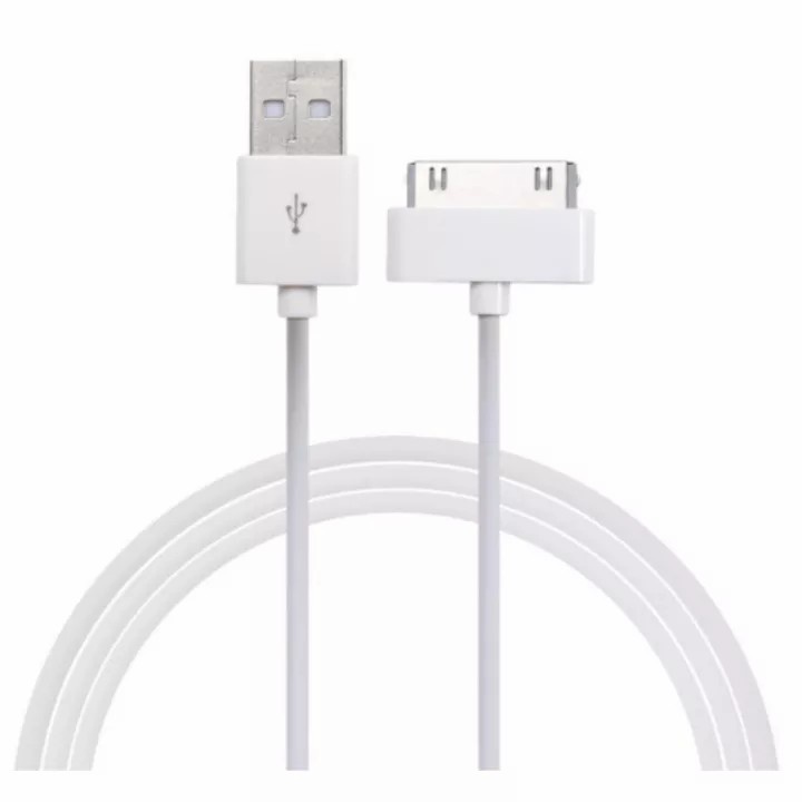 KABEL DATA LIGHTNING 4 KABEL CHARGER IPHONE 4