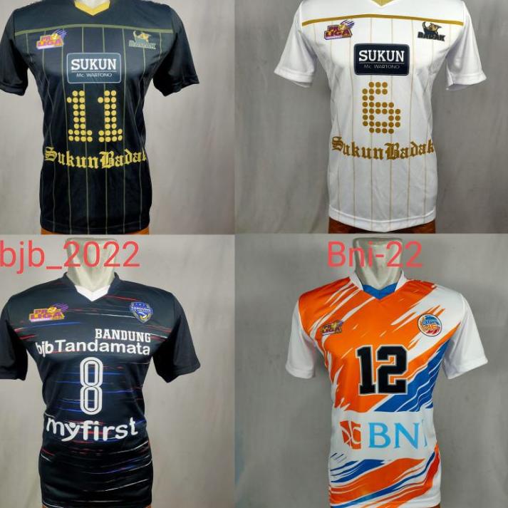 ➴ kaos voli baju voli proliga jersey printing proliga 2022 ☎
