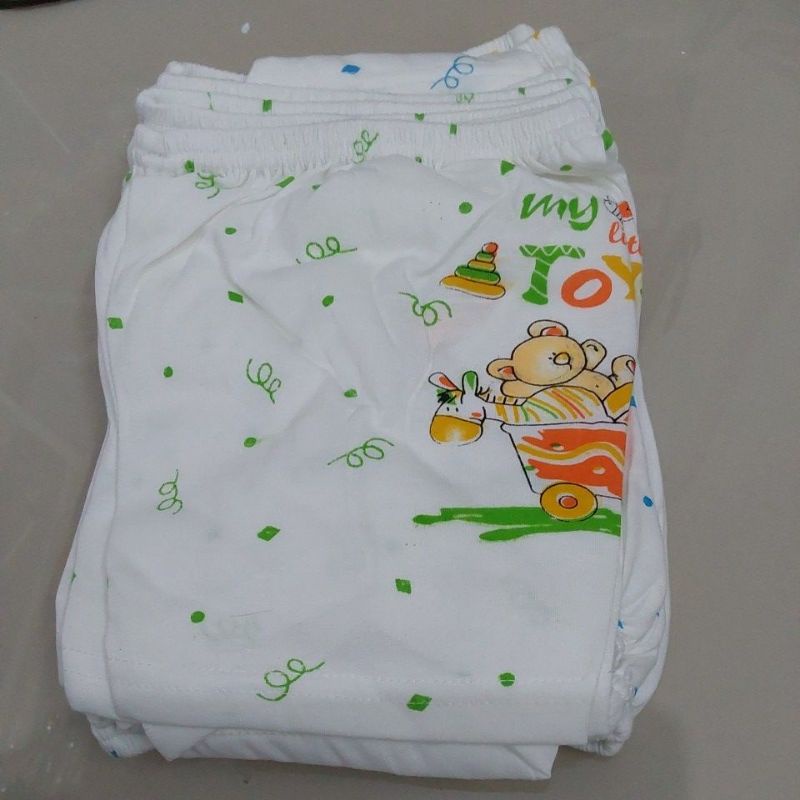 Celana Pendek Bayi Bahan Katun Motif Print Sablon SNI / Celana Bayi Katun Newborn