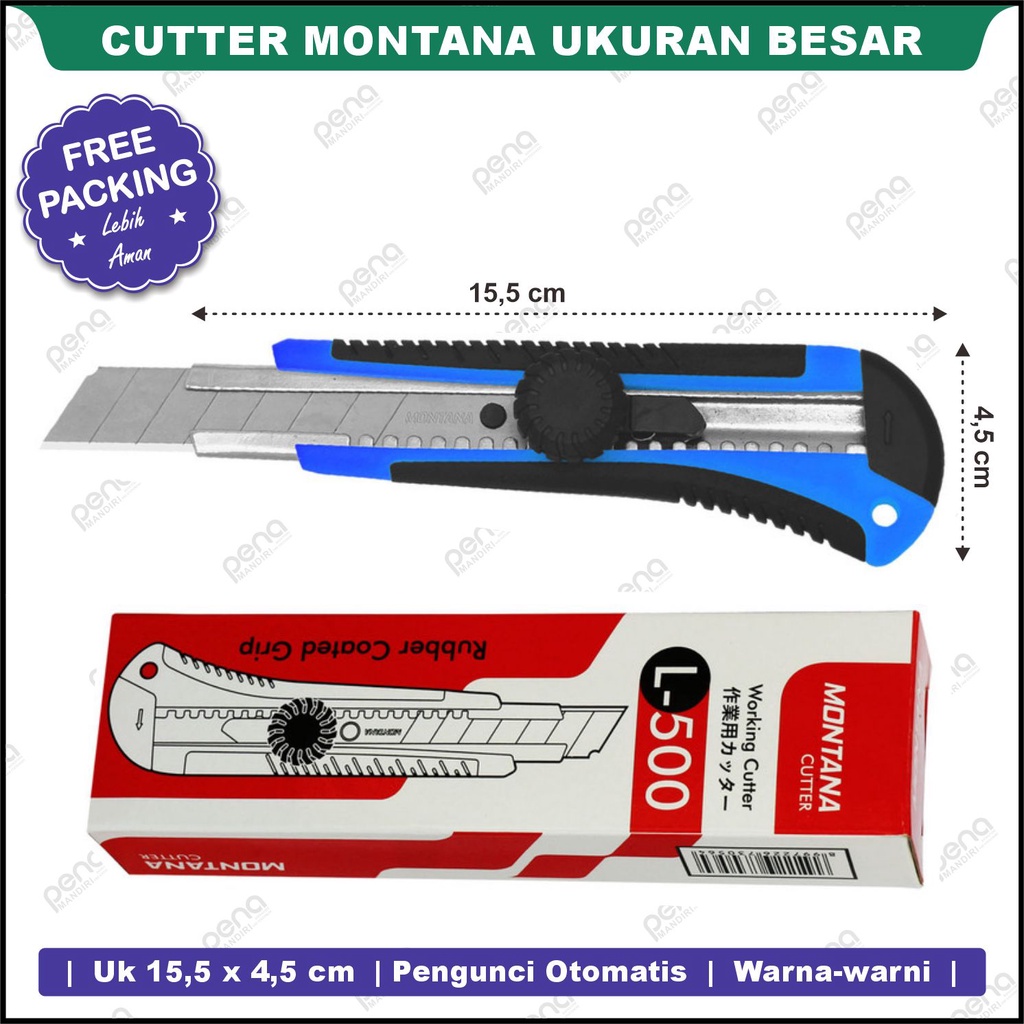 

MONTANA Cutter / Pemotong Montana CT L-500 - Warna