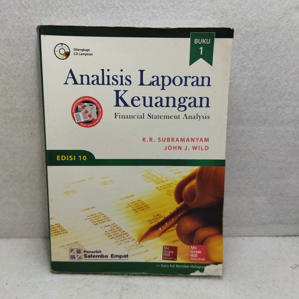 Buku Analisis Laporan Keuangan Buku 1 Edisi 10 - K R Subramanyam & John J Wild