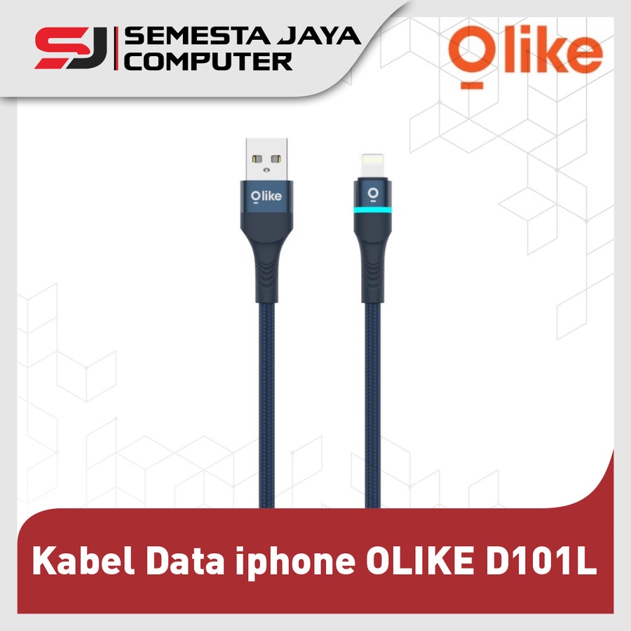 Kabel Data iphone OLIKE D101L Cable LIGHTNING