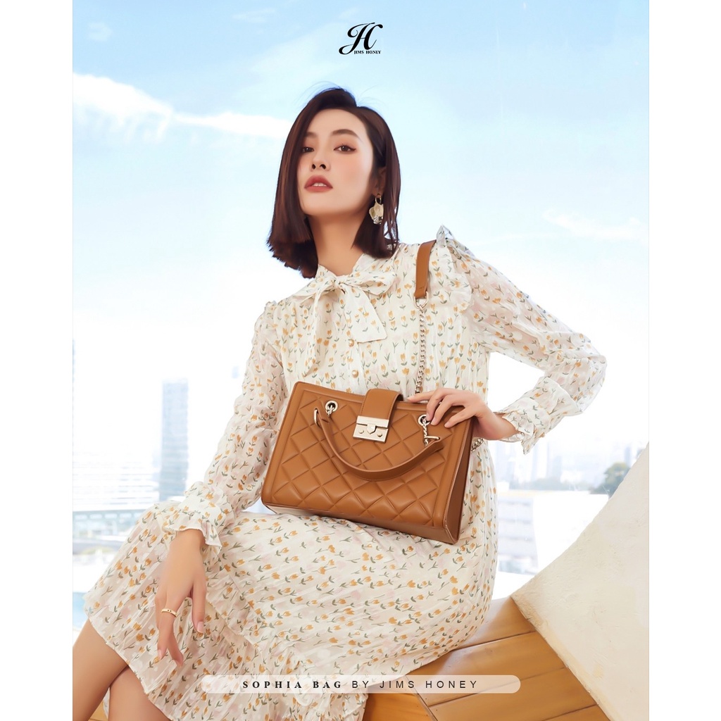 Sophia Bag Jims Honey Tote Bag Fashion Wanita  Trendy Kapasitas Ukuran Besar