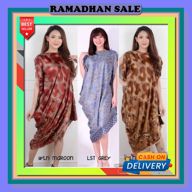 Sena Kaftan Crincle / Kaftan Polos / Kaftan Simpel / Kaftan Wanita Kaftan Wanita Bahan Ceruty Babydo
