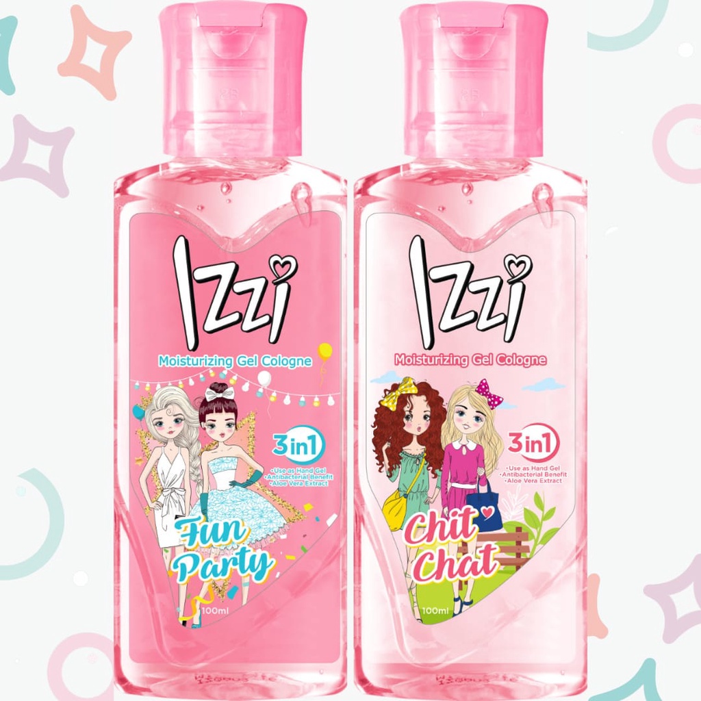 Izzi Moisturizing Gel Cologne + Izzi Korean Gel Cologne Namsan Tower 100 Ml