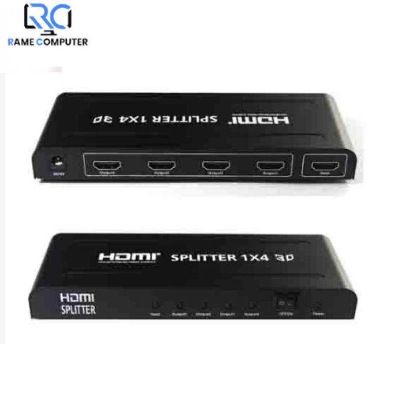 HDMI Splitter 4 Port Support 4K Full HD 3D HDMI Splitter 1X4 in 1 out 4